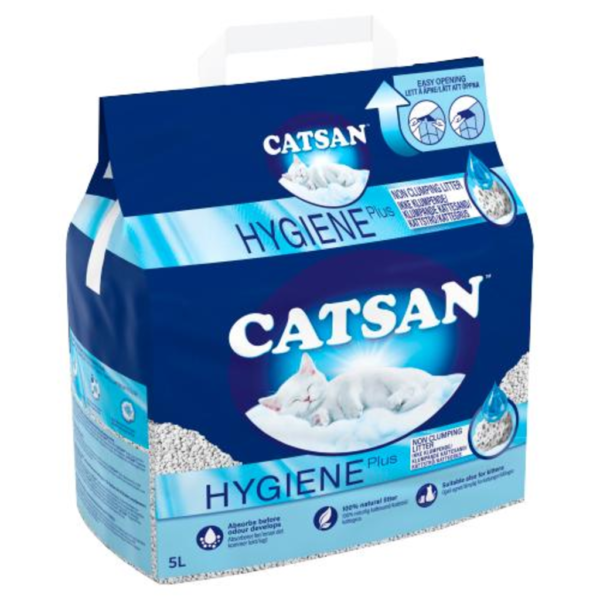 Catsan Hygiene Plus Cat Litter Bag 5L