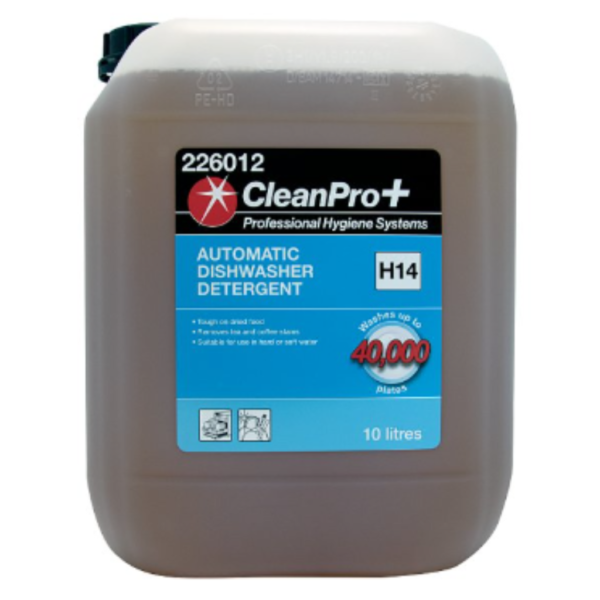 CleanPro+ Automatic Dishwasher Detergent H14 10 Litres x 1