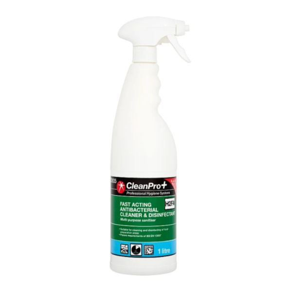 CleanPro Fast Acting Antibacterial Cleaner and Disinfectant 1 Litre