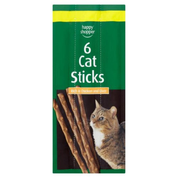 Happy Shopper 6 Cat Sticks 30g