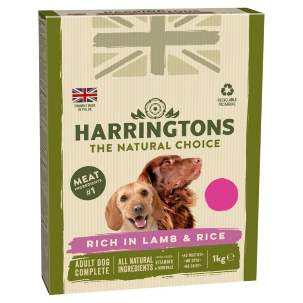 Harringtons Rich in Lamb & Rice Complete Dry Adult Dog Food 2kg