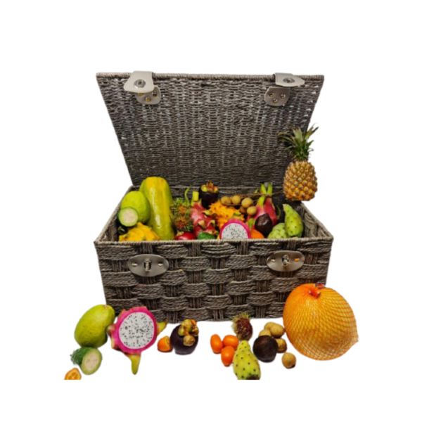 Luxury Mix Tropical Fruits Hamper | 9 Kinds of Exotic Fruits